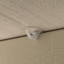 Load image into Gallery viewer, (12 Pack) Flat 3&quot; White Alumahook for Insulated and Non Insulated Roofs.